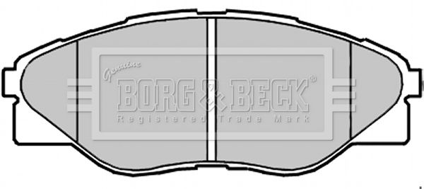 BORG & BECK Jarrupala, levyjarru BBP2348